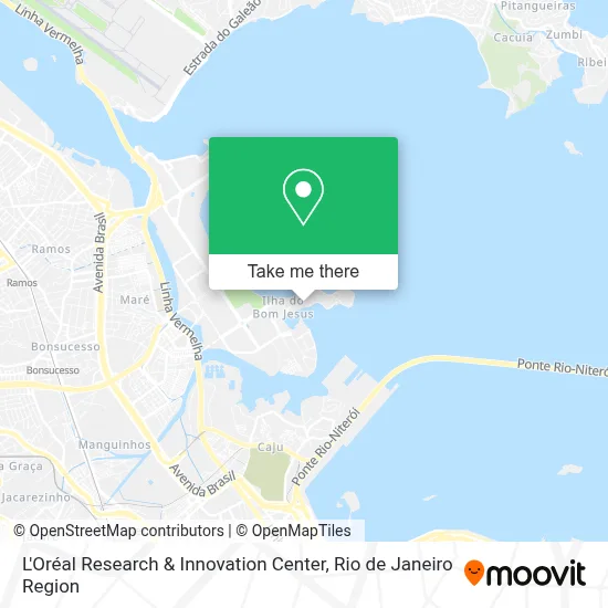 L'Oréal Research & Innovation Center map