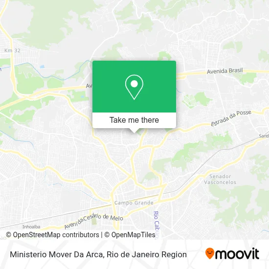 Ministerio Mover Da Arca map