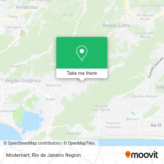 Modernart map