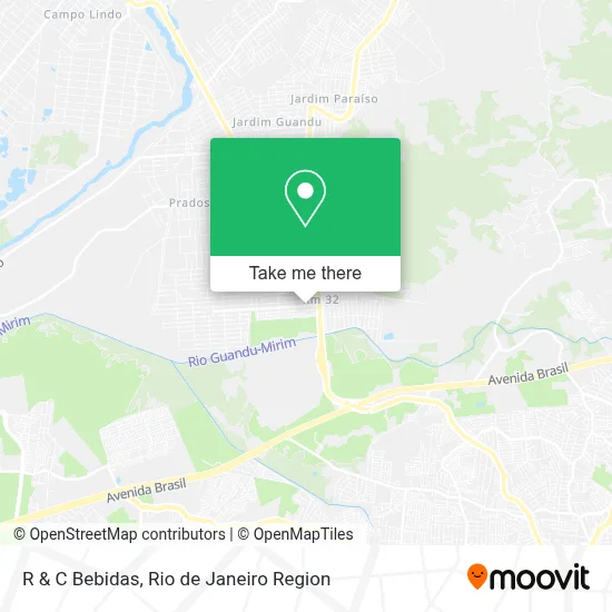R & C Bebidas map