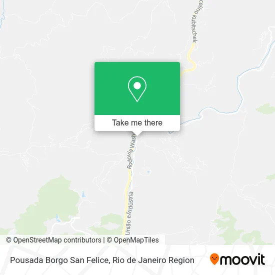 Pousada Borgo San Felice map
