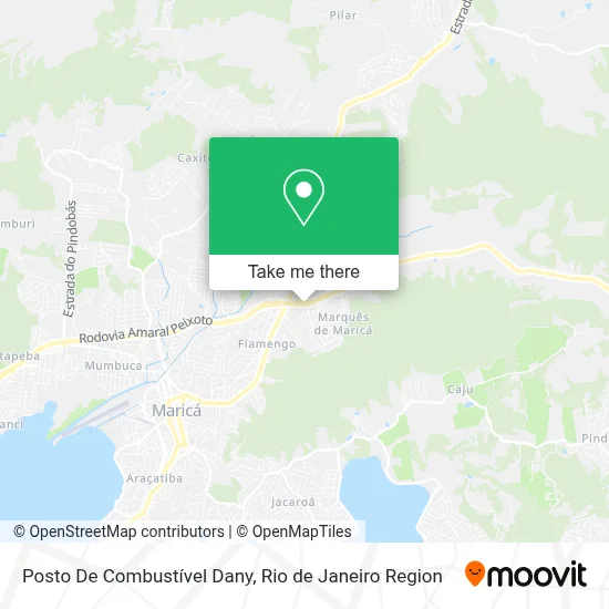 Posto De Combustível Dany map