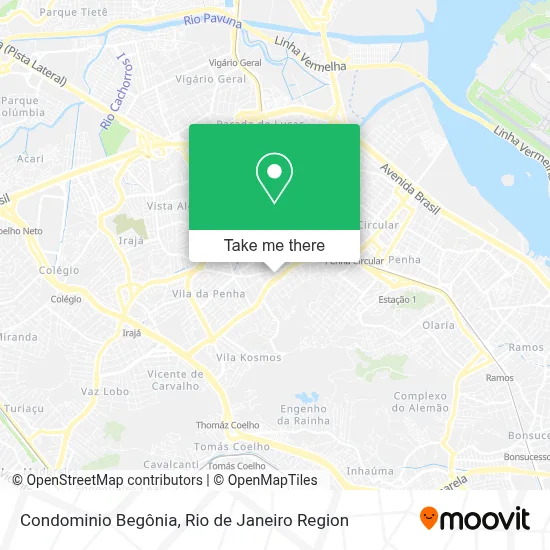 Condominio Begônia map