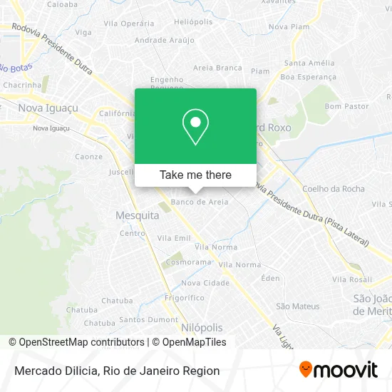 Mercado Dilicia map