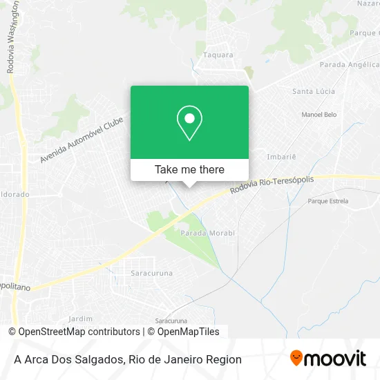 A Arca Dos Salgados map