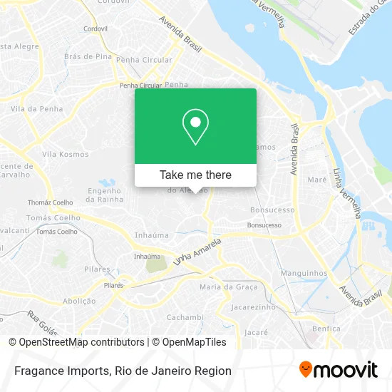 Fragance Imports map