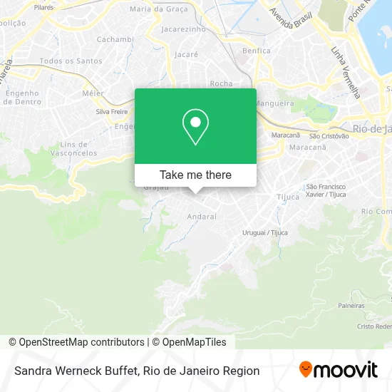 Sandra Werneck Buffet map