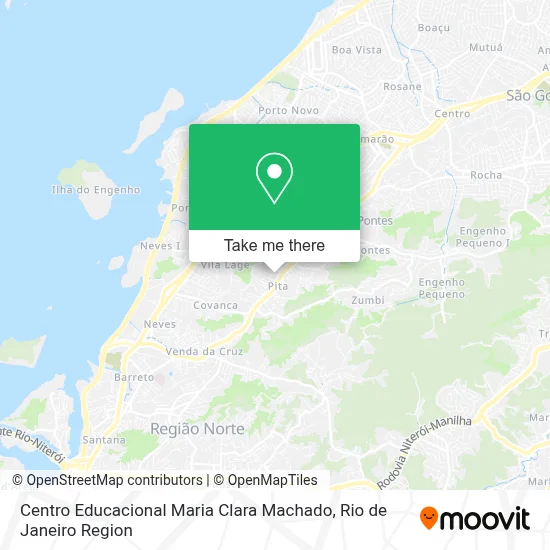 Centro Educacional Maria Clara Machado map