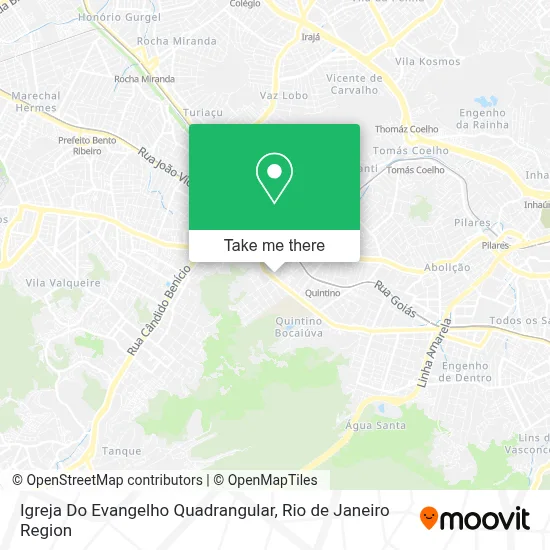 Igreja Do Evangelho Quadrangular map