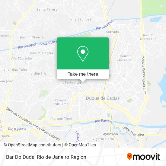 Bar Do Duda map