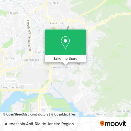 Autoescola Anil map