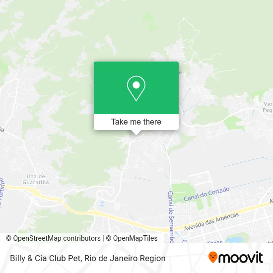 Billy & Cia Club Pet map