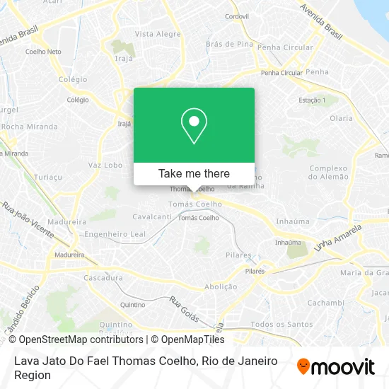 Lava Jato Do Fael Thomas Coelho map