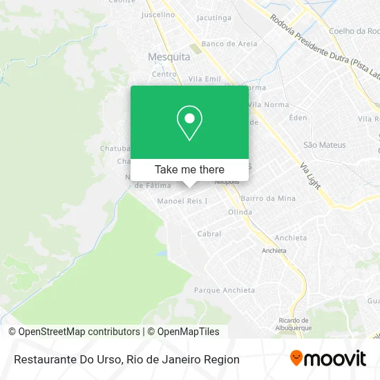 Restaurante Do Urso map