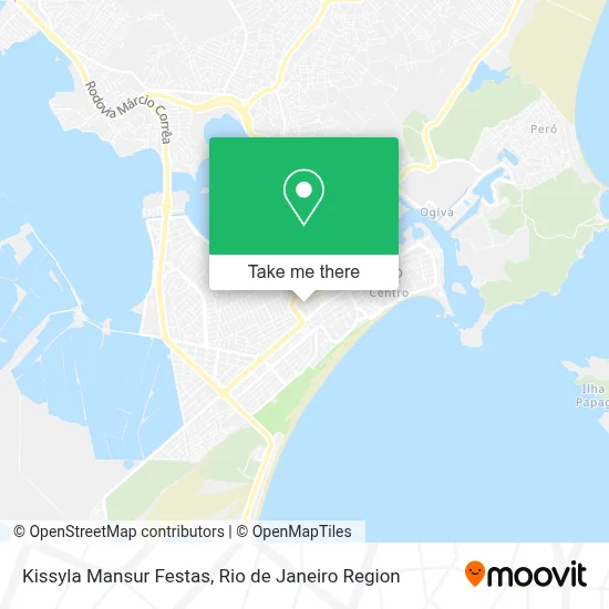 Kissyla Mansur Festas map