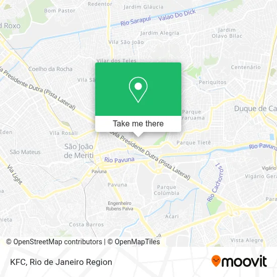 Kfc map