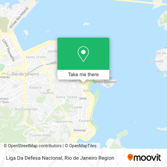 Liga Da Defesa Nacional map