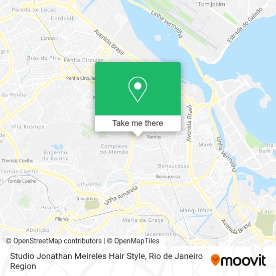 Studio Jonathan Meireles Hair Style map