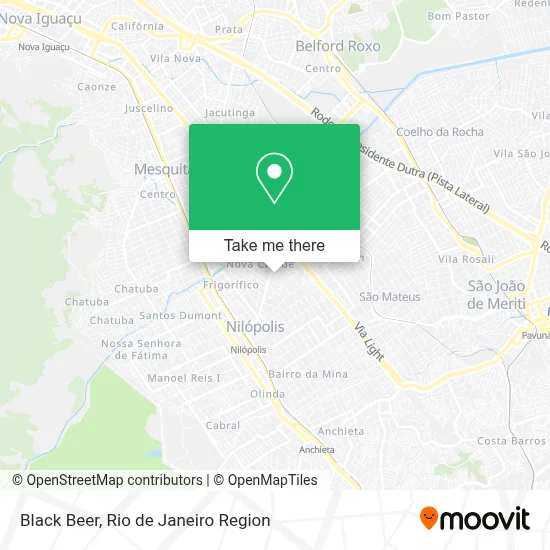 Black Beer map