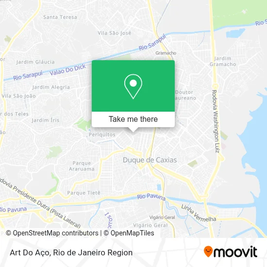 Art Do Aço map