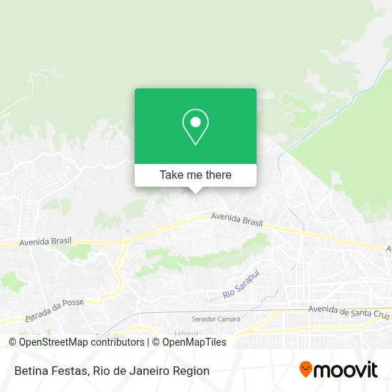 Betina Festas map