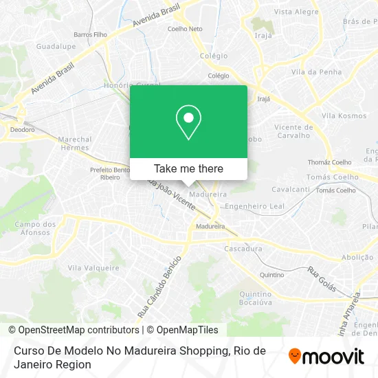 Curso De Modelo No Madureira Shopping map