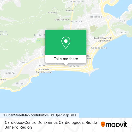 Cardioeco-Centro De Exames Cardiologicos map