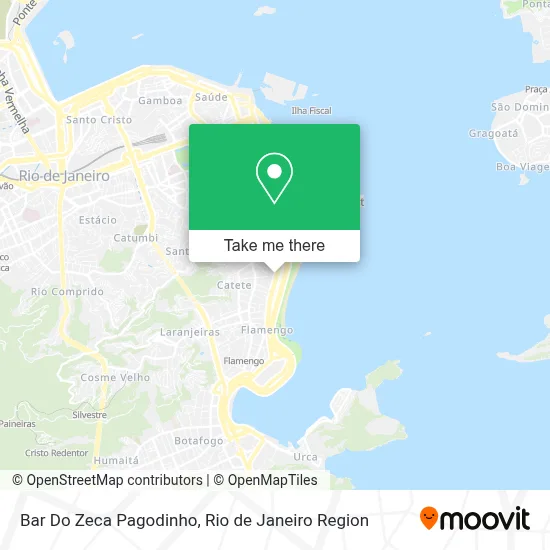 Bar Do Zeca Pagodinho map