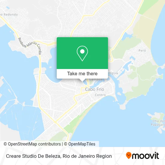 Creare Studio De Beleza map