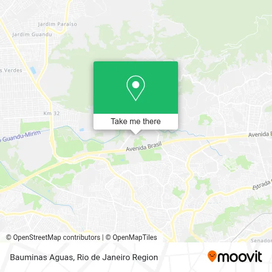 Bauminas Aguas map