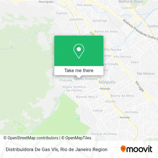 Distribuidora De Gas Vls map