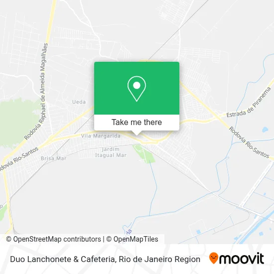 Duo Lanchonete & Cafeteria map