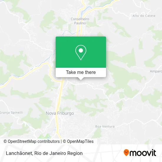Lanchãonet map