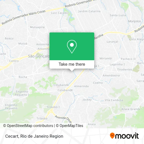 Cecart map