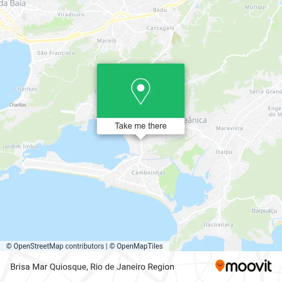 Brisa Mar Quiosque map