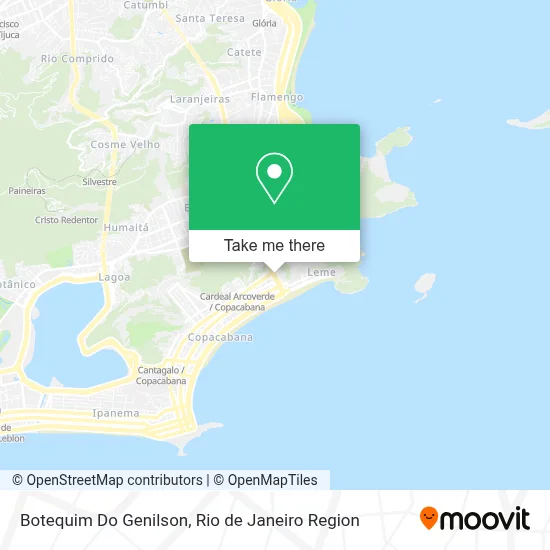 Botequim Do Genilson map