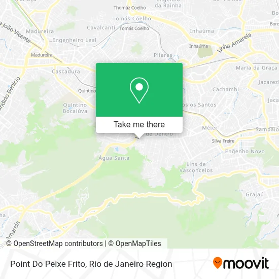 Point Do Peixe Frito map