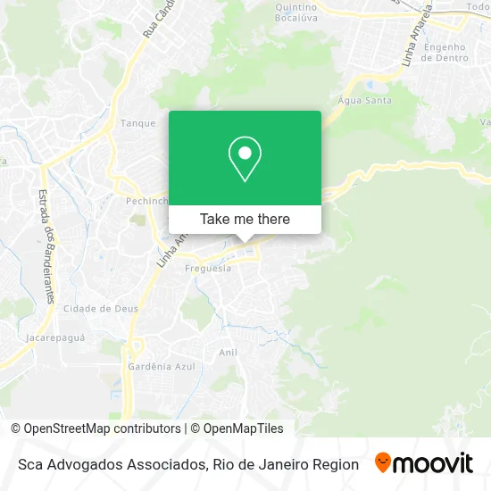 Sca Advogados Associados map