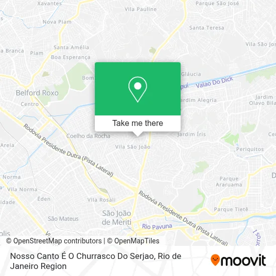 Nosso Canto  É O Churrasco Do Serjao map