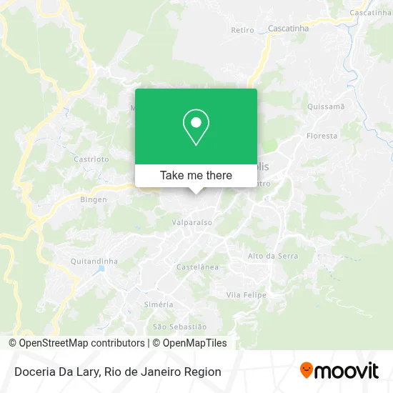 Doceria Da Lary map