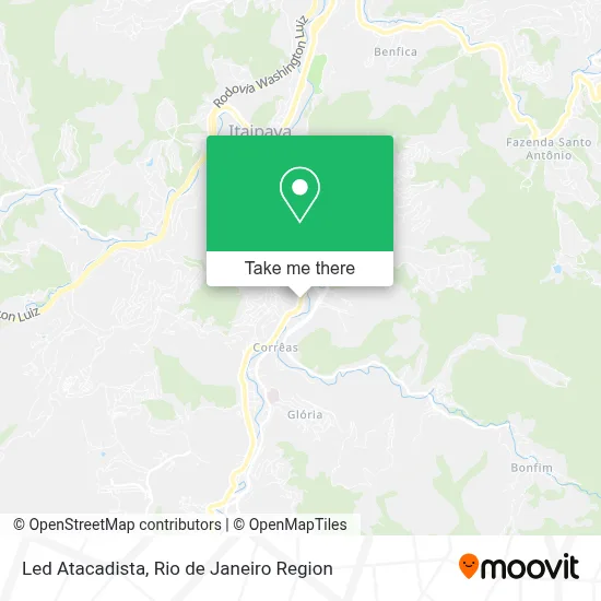Led Atacadista map