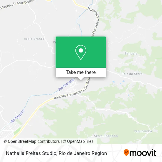 Nathalia Freitas Studio map