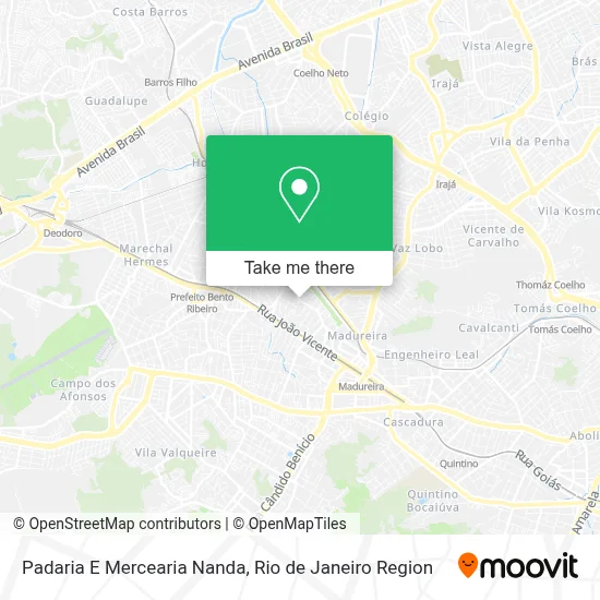 Padaria E Mercearia Nanda map