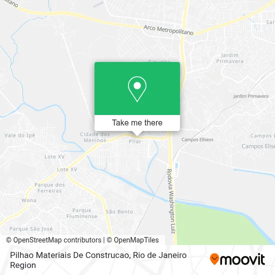 Pilhao Materiais De Construcao map