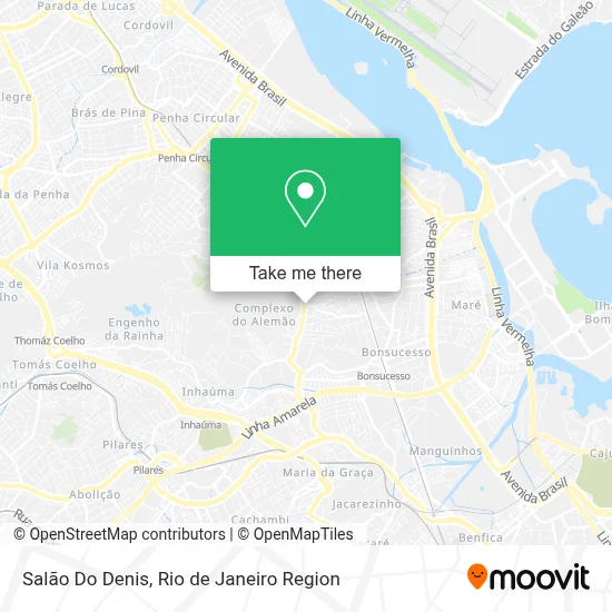Salão Do Denis map