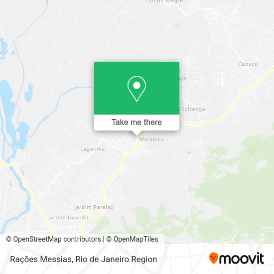 Rações Messias map
