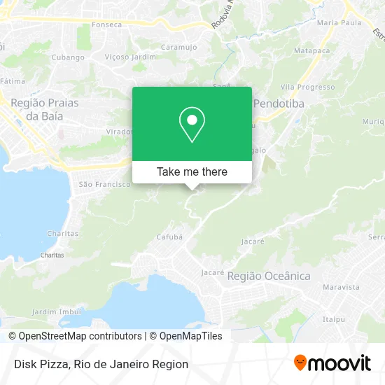 Disk Pizza map