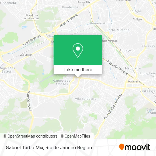 Gabriel Turbo Mix map