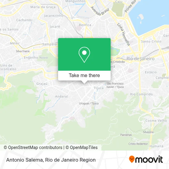Antonio Salema map