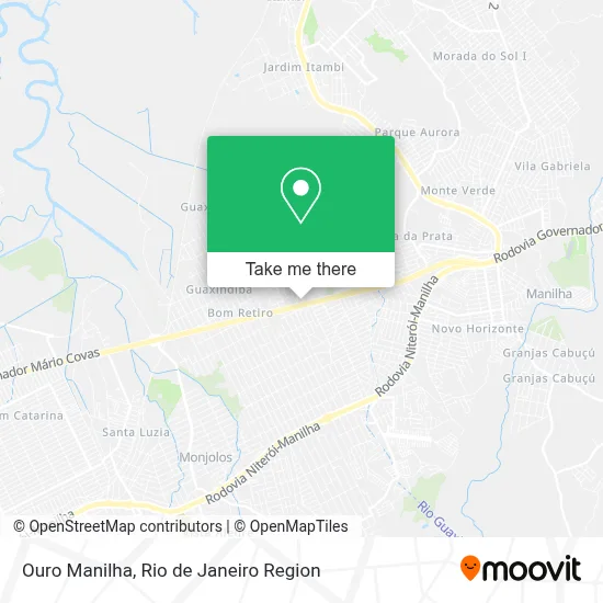 Ouro Manilha map